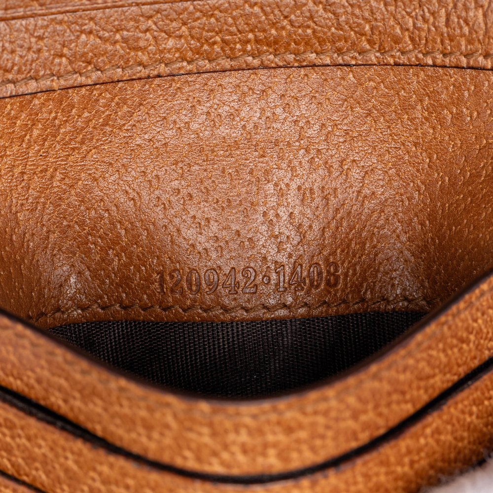 Pre-Loved Gucci Calfskin French Flap Wallet - Picture 7 of 8